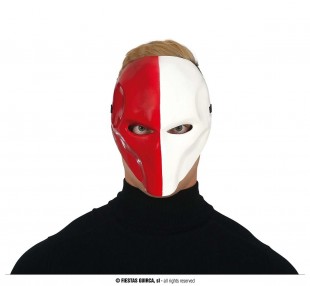  Red/white Mask, Pvc in Kuwait